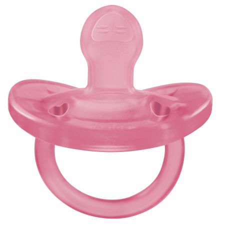 Suzeta anatomica din silicon PhysioSoft, 16-36 luni, Roz, Chicco 625336