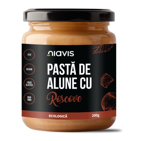 Pasta de Alune cu Roscove, 200 g, Niavis