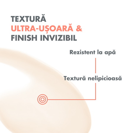 Ultra-Fluid cu protectie solara SPF 50 + pentru piele sensibila TriasorB, 50 ml, Avene 656202