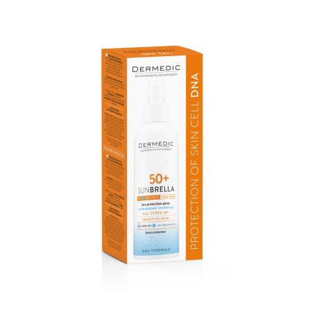 Spray protectie solara pentru adulti SPF 50+ Sunbrella, 150 ml, Dermedic 625535