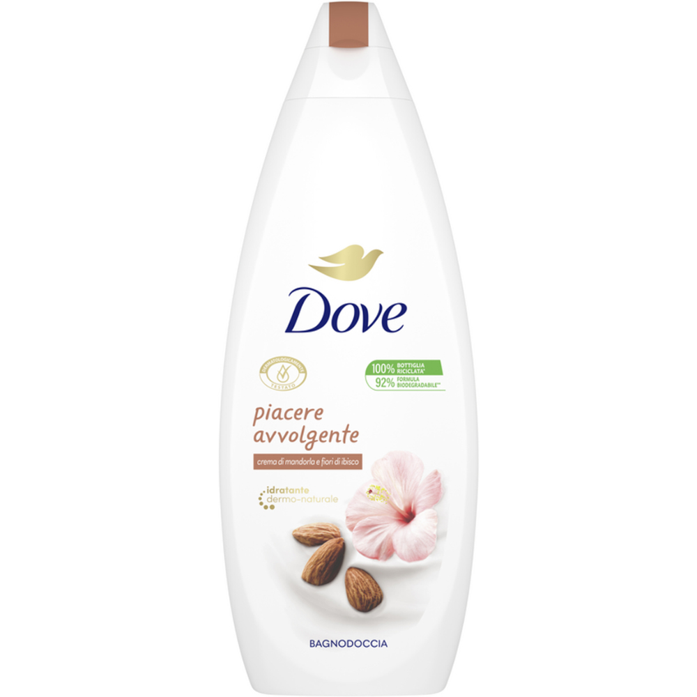 Gel de dus Piacere Avvolgente, 600 ml, Dove