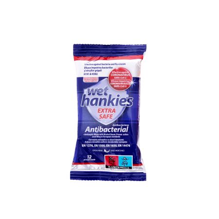 WET HANKIES EXTRA SAFE 12 (EN-RO)