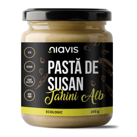 Pasta de Susan Tahini Alb, 250 g, Niavis