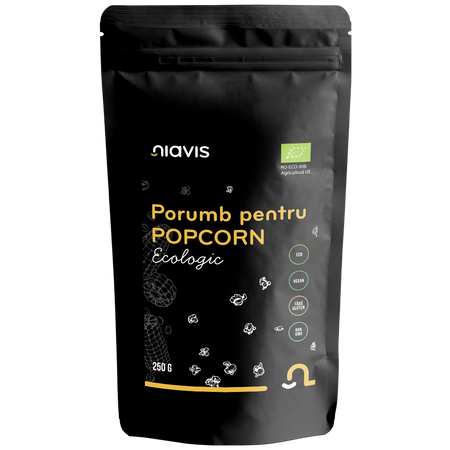 Porumb pentru popcorn, 250 g, Niavis