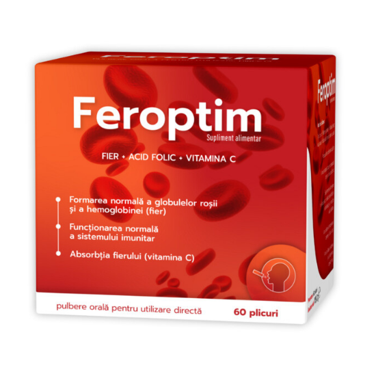 Feroptim, 60 plicuri, Zdrovit