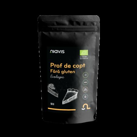 Praf de copt fara gluten, 50 g, Niavis