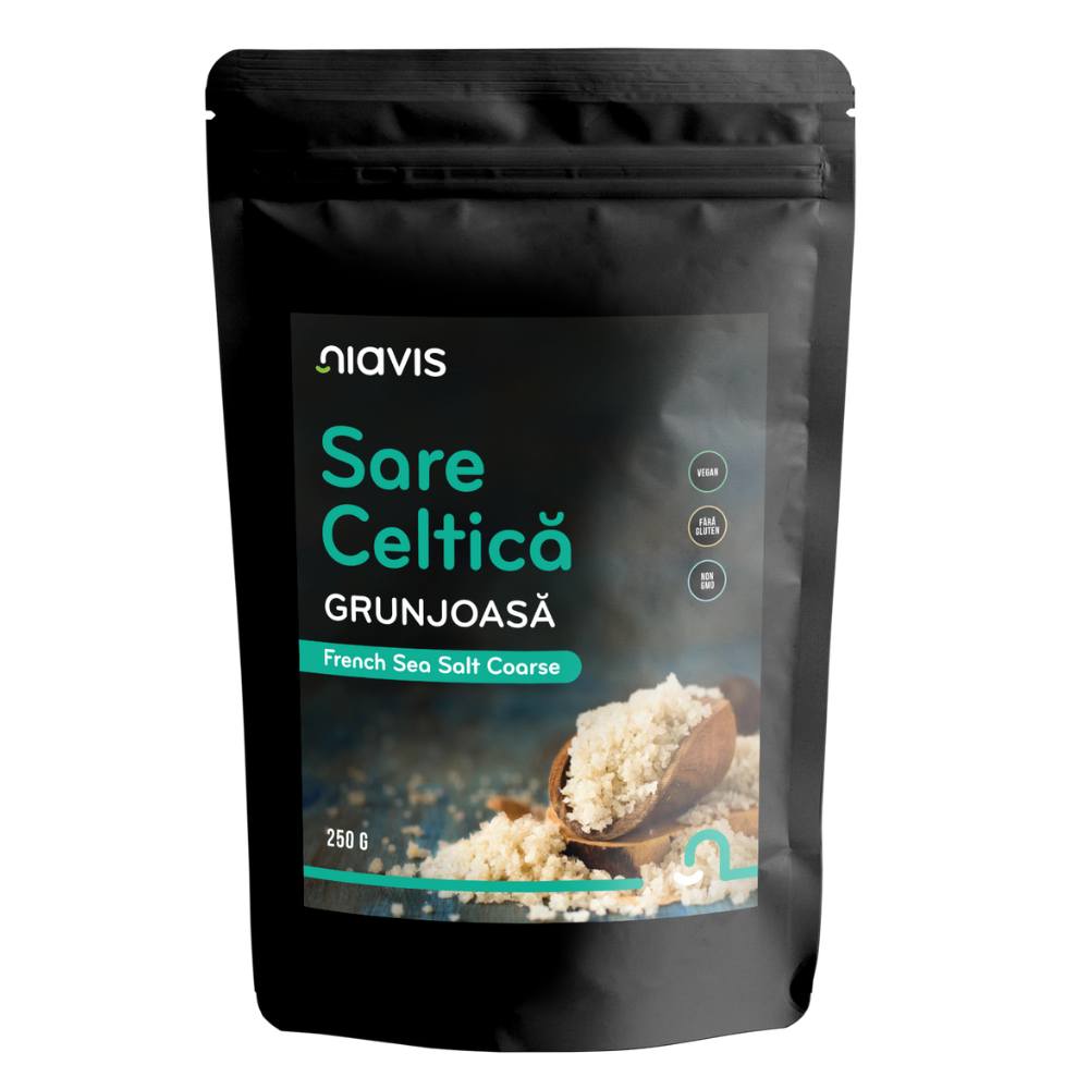 Sare Celtica grunjoasa, 250 g, Niavis