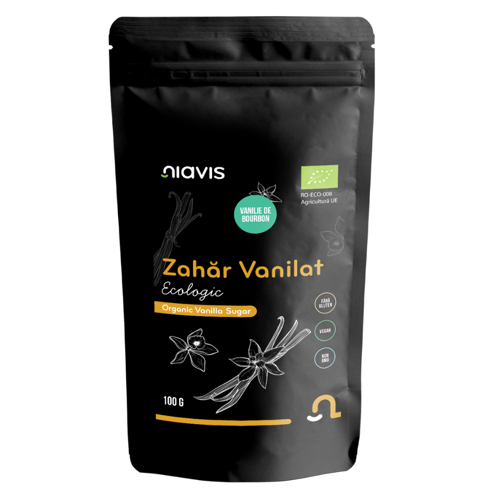 Zahar Vanilat Bio, 100 g, Niavis