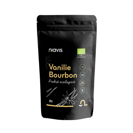 Vanilie de Bourbon pulbere, 20 g, Niavis