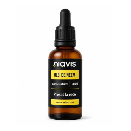 Ulei de Neem presat la rece, 50 ml, Niavis