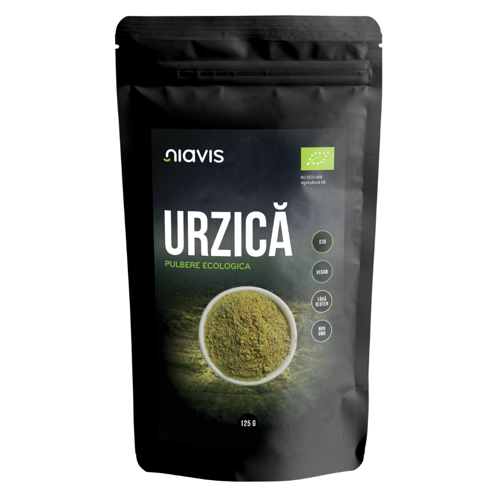 Pulbere de Urzica Bio, 125 g, Niavis