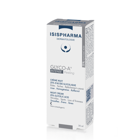 Crema de noapte cu 25% acid glicoli, Glyco A, 30 ml, IsisPharma 679290