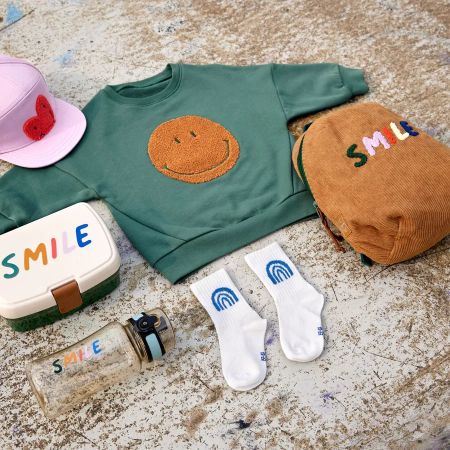Rucsac pentru copii, Caramel, Little Gang Smile, 2+ ani, Laessig 625870