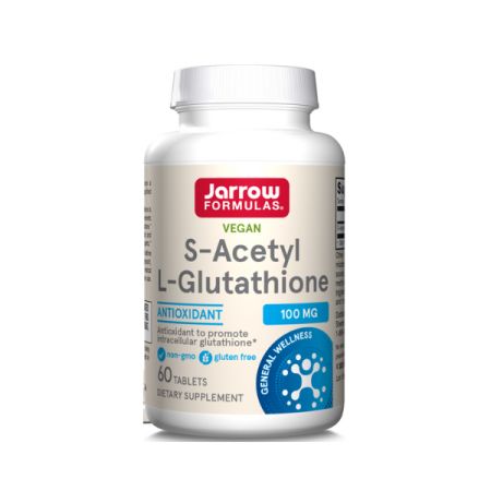 JARROW S-ACETYL L-GLUTATHIONE 100 MG 60 TBL EASY-SOLV SECOM