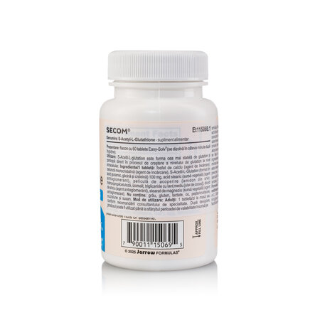S-Acetyl L-Glutathione, 100 mg, 60 tablete, Jarrow Formula 776449