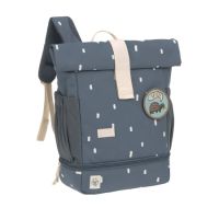 Rucsac pentru copii, Midnight Blue, Mini Rolltop, +3 ani, Laessig