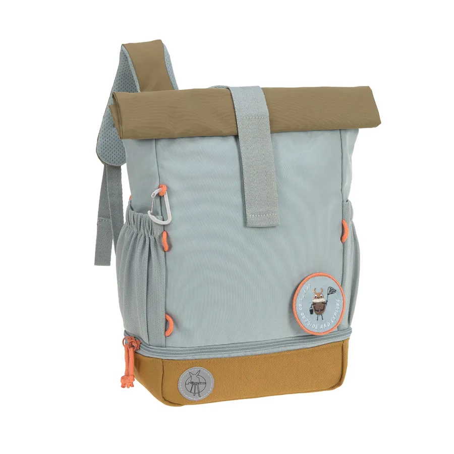 Rucsac Mini Rolltop, Light Blue, Laessig