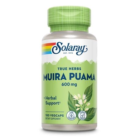 SOLARAY MUIRA PUAMA 600 MG 100 CPS VEGETALE SECOM