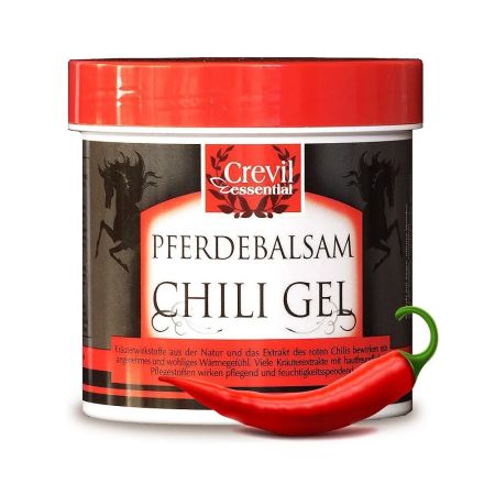 Gel Puterea Calului cu Chilli, 250 ml, Crevil Cosmetics