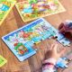 Set 4 puzzle-uri Peter Rabbit, 3+ ani, Orchard 626186