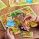 Set 4 puzzle-uri Peter Rabbit, 3+ ani, Orchard 626187