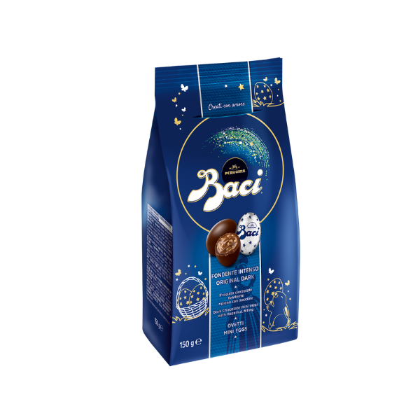 Mini oua din ciocolata neagra, 150 g, Baci