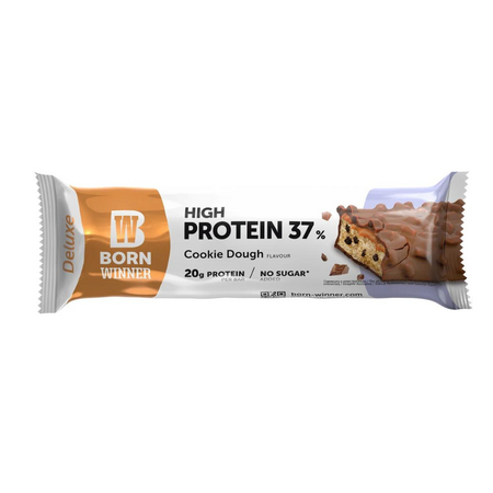 Baton proteic cu aluat de biscuiti Deluxe