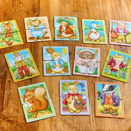Joc educativ 2 in 1, 18+ luni, Peter Rabbit, Orchard 626207