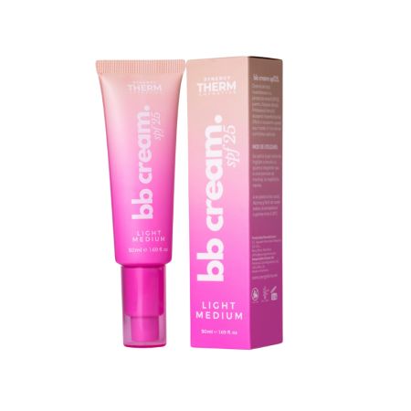 BB Cream SPF25, 50ml, Light Medium, Synergy Therm