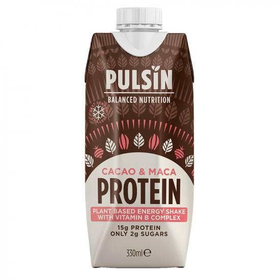 Bautura proteica Keto cu Cacao si Maca, 330 ml, Pulsin