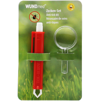 Set impotriva capuselor, Penseta + Lupa, WundMed