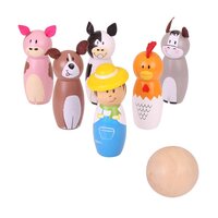 Set popice Animale de la ferma, + 2 ani, Big Jigs