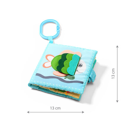 Carte senzoriala Lumea Marii, + 0 luni, Babyono 626802