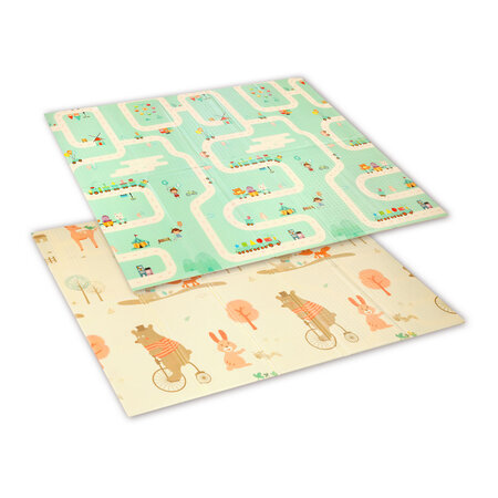 Covoras educativ din spuma XPE, 180 x 200 cm, Babyono 626809