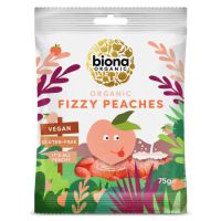 Jeleuri Bio cu aroma de piersici fara gluten, 75 g, Biona