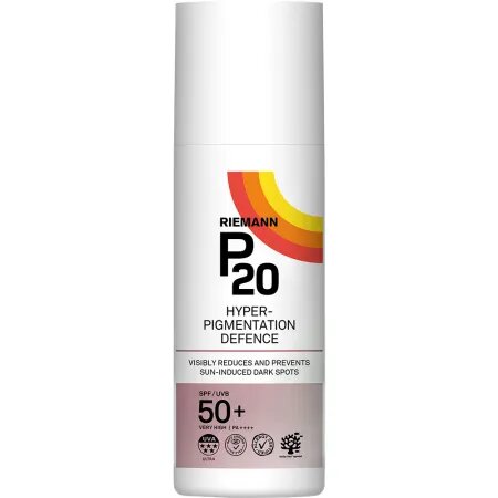 Crema cu SPF 50+ anti-pigmentare Hyperpigmentation Defence P20, 50 ml, Riemann 626985