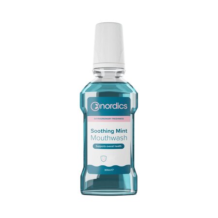 Apa de gura cu menta, 300 ml, Nordics