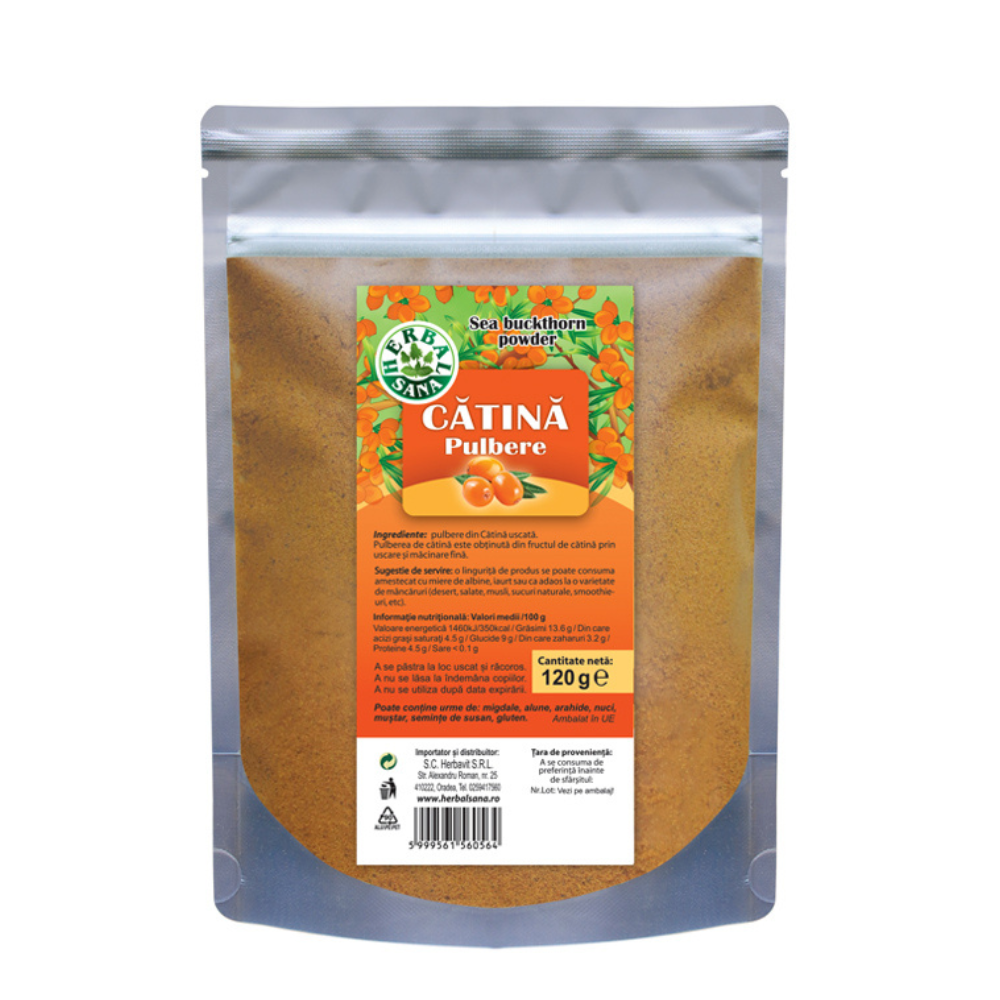 Pulbere de catina, 120 g, Herbal Sana