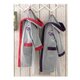 Halat de baie BBC Organic Time to Play, Gri/Rosu, 9-10 ani, Ecocotton 659794