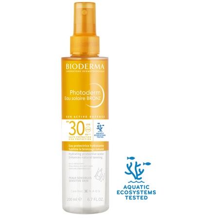 Apa solara cu SPF30 Photoderm Bronz, 200 ml, Bioderma 627663