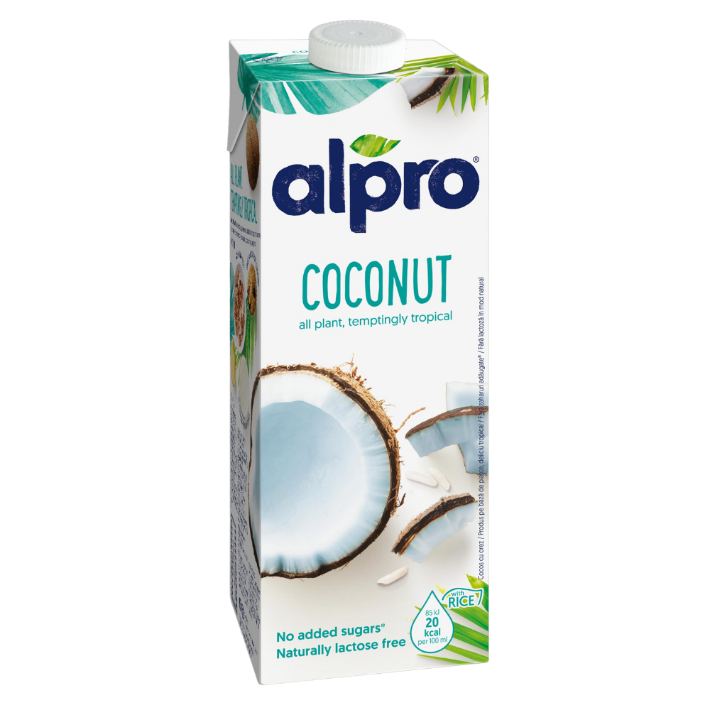 Bautura vegetala cu cocos si orez Original, 1 L, Alpro