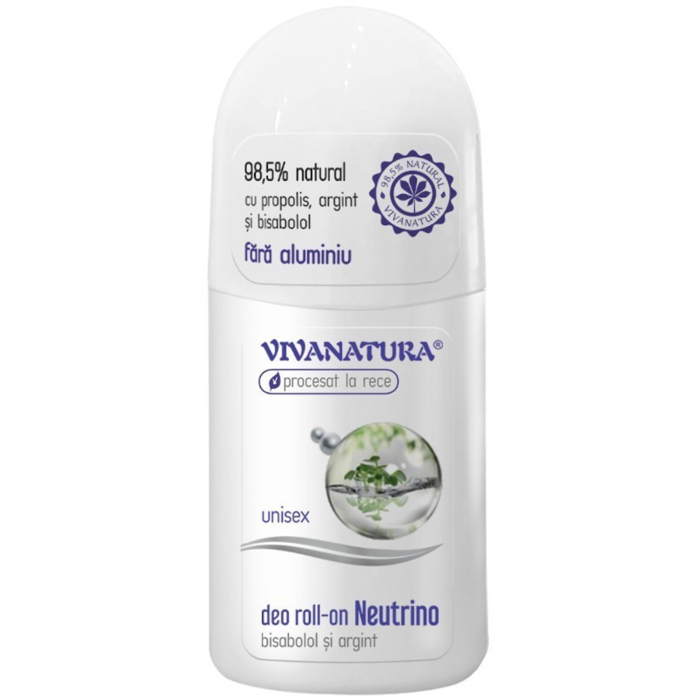 Deo roll-on natural Neutrino, 50 ml, Vivanatura