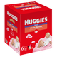 Scutece pants Little Movers, Nr. 6, 15-25 kg, Girls, 60 bucati, Huggies 720104