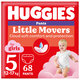 Scutece Pants Little Movers, Nr. 5, 12-17 kg, Girl, 68 bucati, Huggies 801208