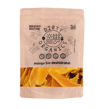 Mango Bio deshidratat, 150 g, Dirty Organix