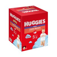 Scutece Pants Little Movers, Nr. 5, 12 - 17 kg, Boy, 68 buc, Huggies