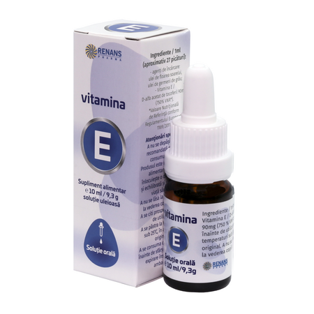 Vitamina E solutie orala, 10 ml, Renans