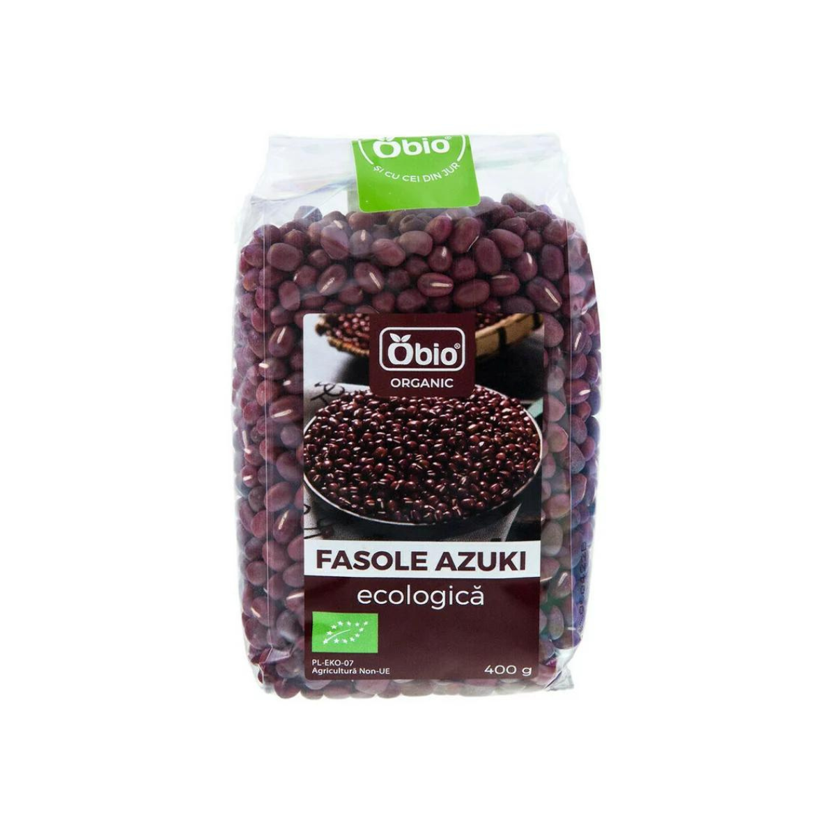 Fasole Bio Azuki, 400g, Obio