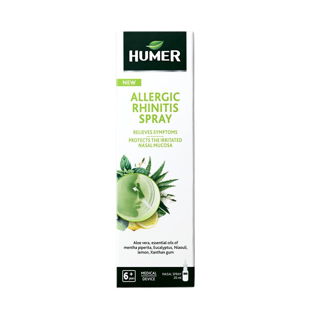 Spray pentru rinita alergica, +6 ani, 20 ml, Humer