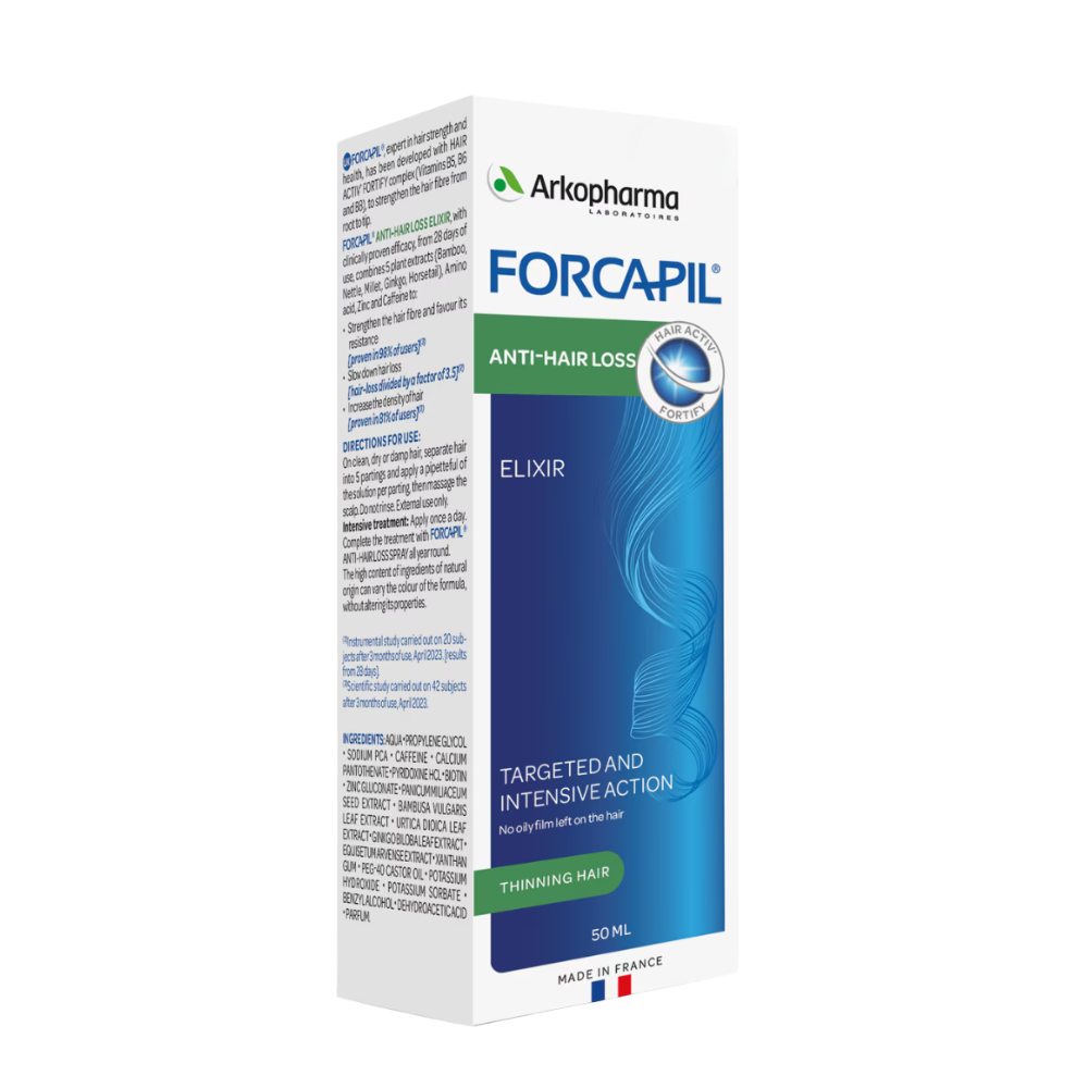 Elixir impotriva caderii parului, 50 ml, Forcapil